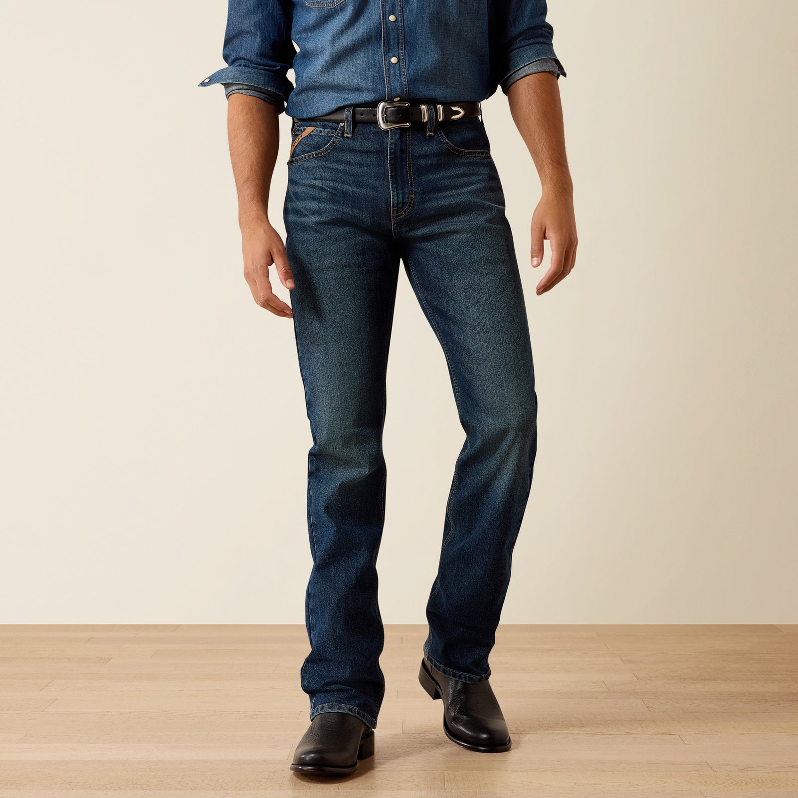 Ariat Men's M7 Slim Ray Classic Rise Pro Series Straight Leg Jeans, Encinitas