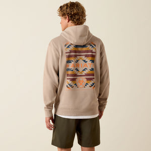Ariat Men's Ariat Tapiz Zapoteco Hoodie, Beige