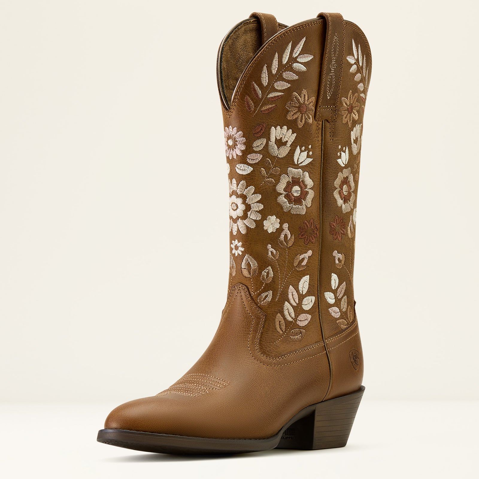 Ariat Women's Heritage Meadow R Toe Western Boot, Toasty Tan