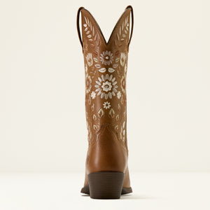 Ariat Women's Heritage Meadow R Toe Western Boot, Toasty Tan