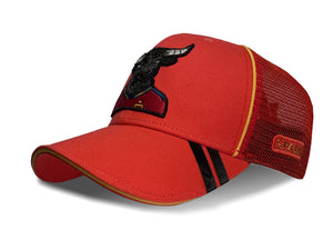 Corne Collection La Furia Spain Cap, Red