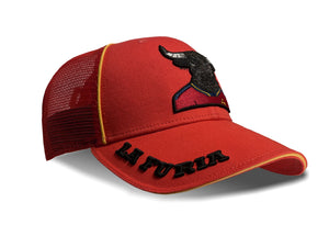 Corne Collection La Furia Spain Cap, Red