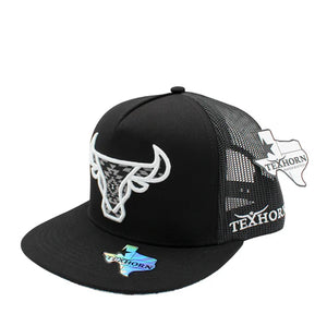 Texhorn Cattle Black Caps, Black