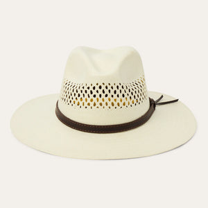 Stetson Men's Digger Straw Hat, Natural