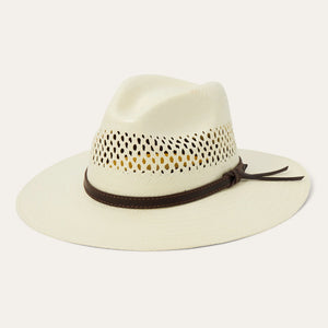Stetson Men's Digger Straw Hat, Natural