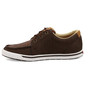 Twisted X Women's Kicks, Cocoa & Tooled Brown
