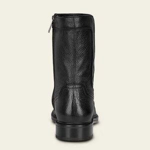 Cuadra Men's Deer Leather Round Toe Boot, Black