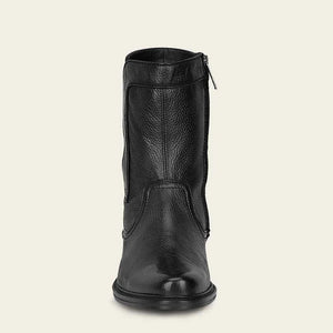 Cuadra Men's Deer Leather Round Toe Boot, Black