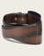 Cuadra Men's Bovine Leather Belt, Honey