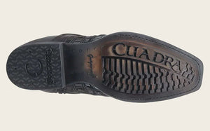 Cuadra Men's Bovine Narrow Square Toe Zipper Boot, Brown