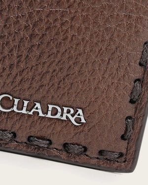 Cuadra Men's Deer Leather Wallet, Honey