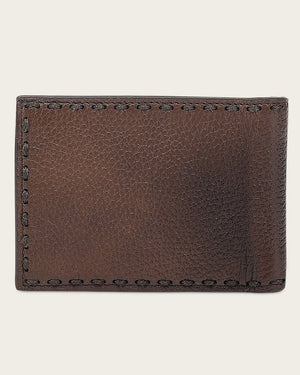 Cuadra Men's Deer Leather Wallet, Honey
