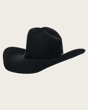 Cuadra Men's 5X Python Felt Cowboy Hat, Black