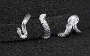 Cuadra Men's 5X Python Felt Cowboy Hat, Black