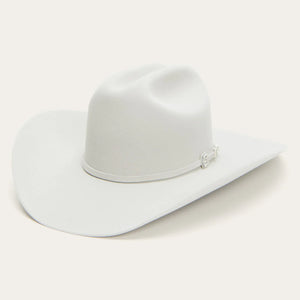 Stetson Men's 6X Skyline Cowboy Hat, Silver Grey