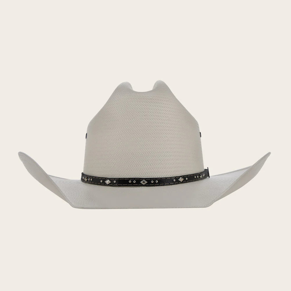 Cuadra Men's 20X Monterrey Shantung Straw Hat, White