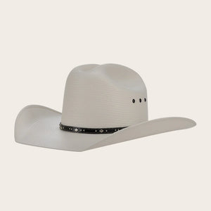 Cuadra Men's 20X Monterrey Shantung Straw Hat, White