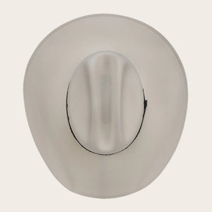 Cuadra Men's 20X Monterrey Shantung Straw Hat, White