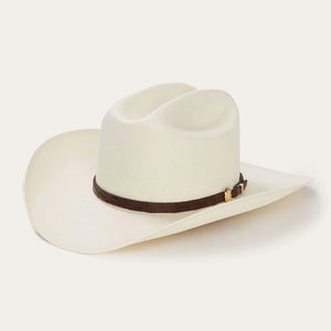 Stetson Men's 1000X 4" Evilla de Oro Straw Hat, Natural