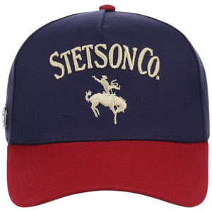 Stetson Stetson Co. Trucker Cap, Navy/Red