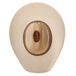 Resistol Men's 20X Cross Tie Straw Hat, Natural