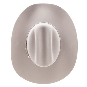 Stetson Men's 100X El Presidente Premier Cowboy Hat, Mist Grey