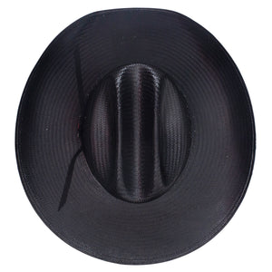 Stetson Men's 10X Coal Mine Straw Hat, Black