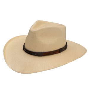 Stetson Men's Bighorn Straw Hat, Natural