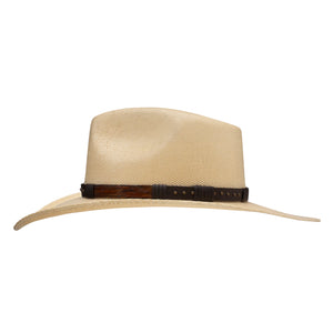 Stetson Men's Bighorn Straw Hat, Natural