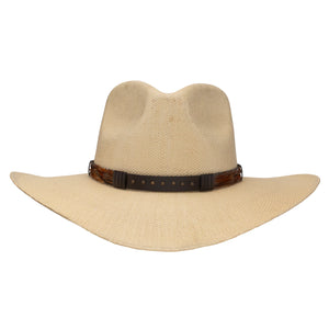 Stetson Men's Bighorn Straw Hat, Natural