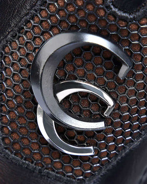 Cuadra Men's Bison Leather Square Toe Boot, Black