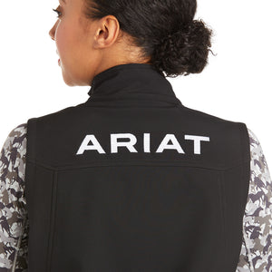 Ariat Women's New Team Softshell Vest, Black