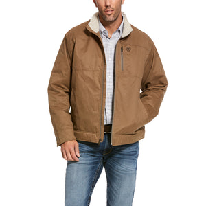 SKU #10028399 Men's Ariat Grizzly Canvas Jacket Cub, Brown