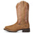 Ariat Women's Hybrid Rancher Waterproof Western Boot, Pebbled Tan
