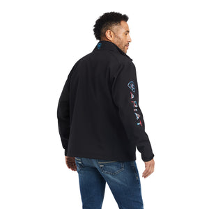 Ariat Men's Logo 2.0 Chimayo Jacket, Black