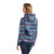 Ariat Women's All Over Print Chimayo Hood, New Mexico Navy Print