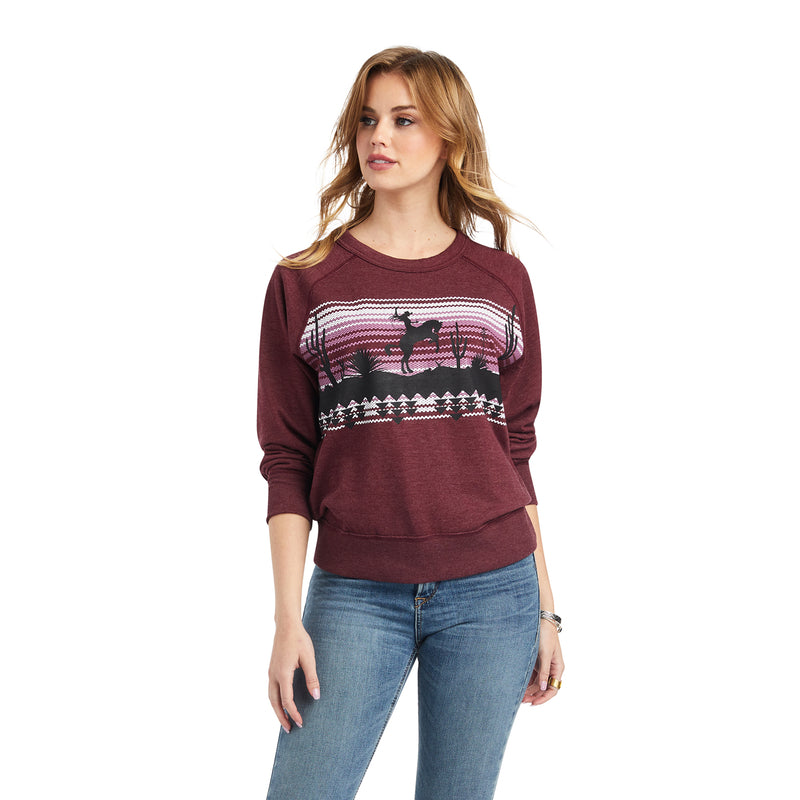 Womens hot sale maroon sweatshirt