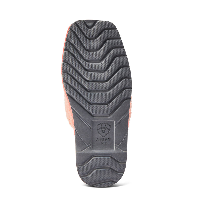 Ariat Women's Cozy Slide Slipper, Fuzzy Pink