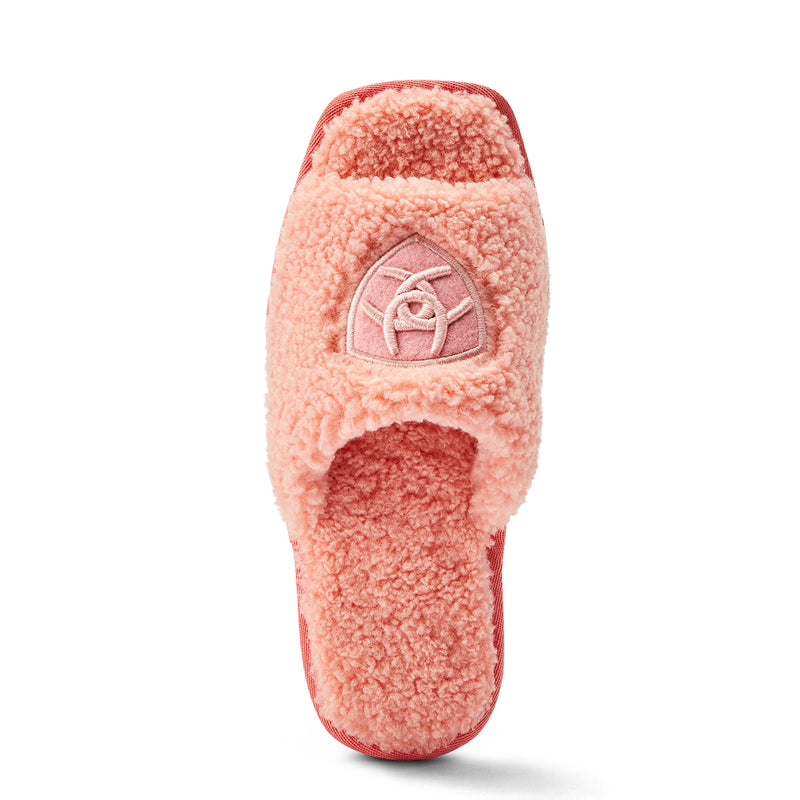 Ariat Women s Cozy Slide Slipper Fuzzy Pink Mora s Jeans