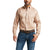 Ariat Men's Solid Twill Classic Long Sleeve Shirt, Beige/Khaki
