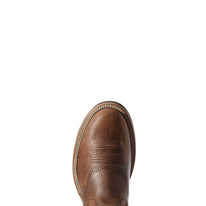 Ariat Men's Heritage Crepe Western Boot, Distressed Tan