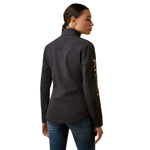 Ariat Women's New Team Softshell Jacket, Black/Pony