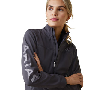 Ariat Women's New Team Softshell Jacket Periscope, Gray