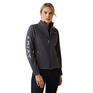 Ariat Women's New Team Softshell Jacket Periscope, Gray