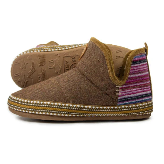 Ariat Women's Bootie Slipper, Denim Stripe